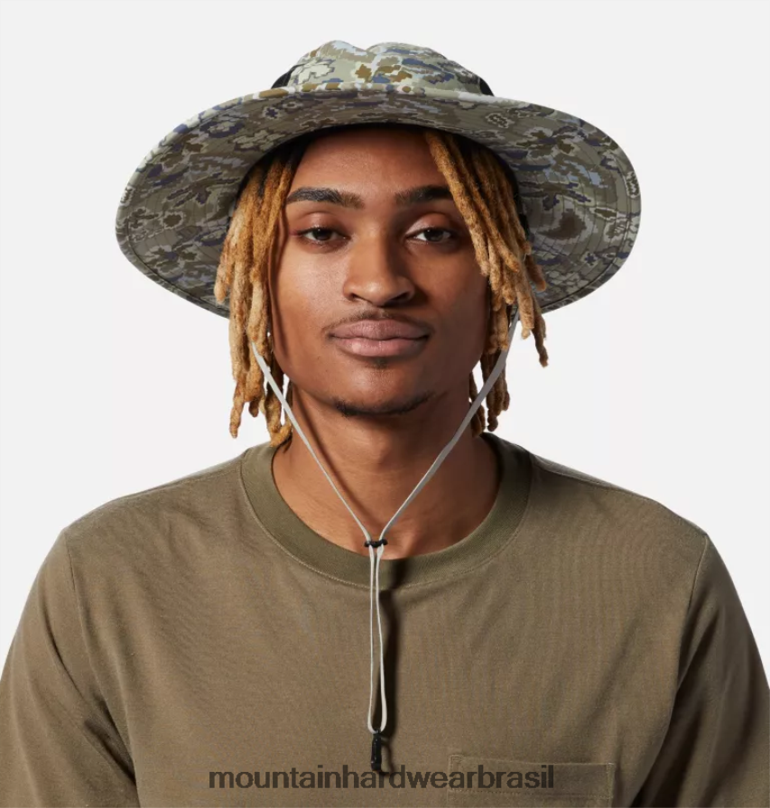 louva-a-deus verde floral homens Mountain Hardwear chapéu de sol stryder acessórios AD28F6294 louva-a-deus verde floral homens Mountain Hardwear chapéu de sol stryder acessórios AD28F6294