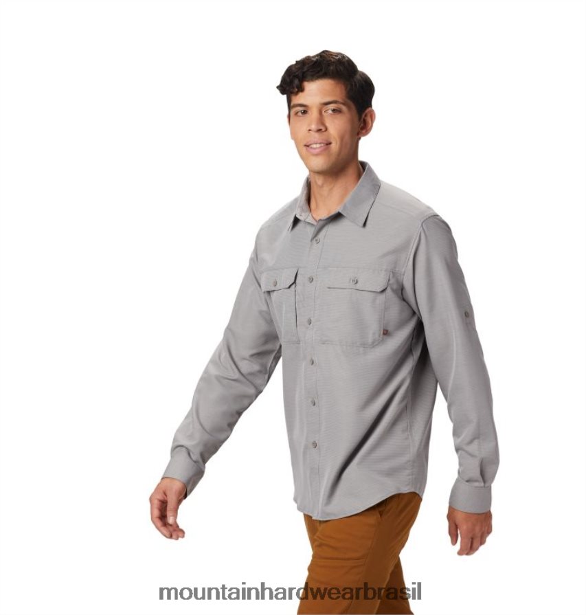 manta cinza homens Mountain Hardwear camisa manga longa canyon topos AD28F6322 manta cinza homens Mountain Hardwear camisa manga longa canyon topos AD28F6322