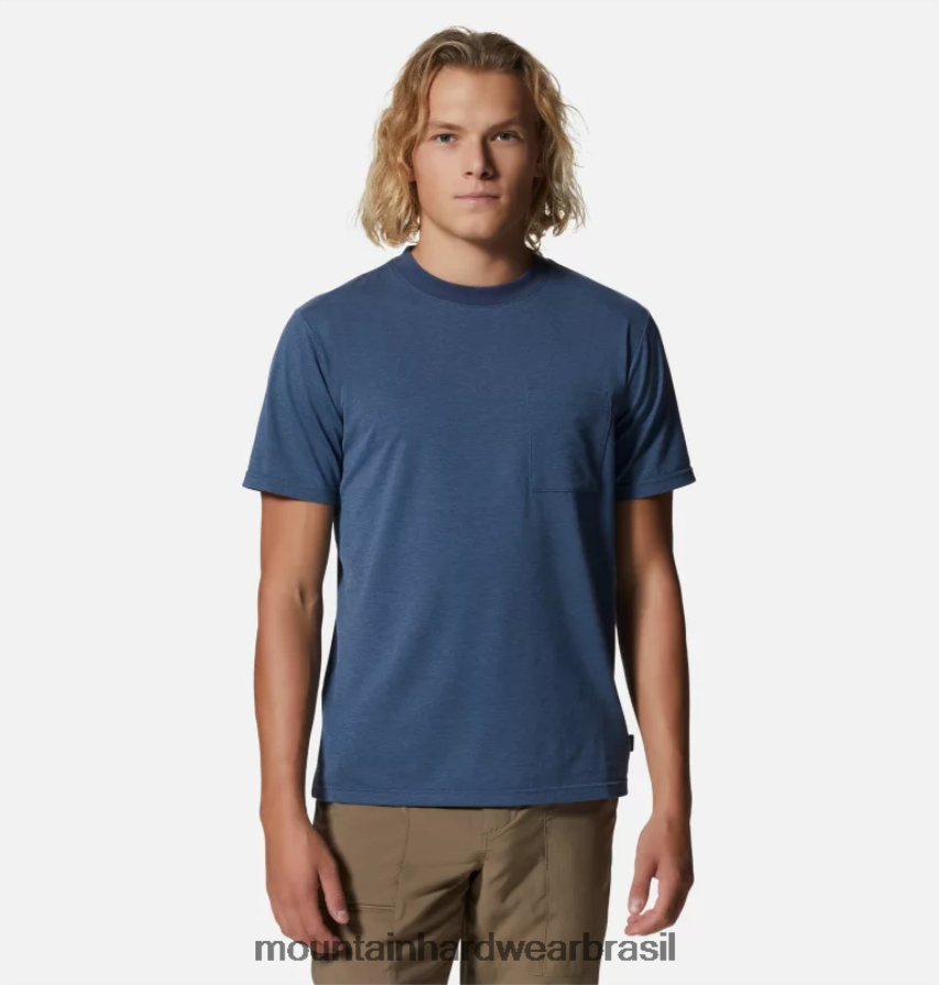 zinco homens Mountain Hardwear manga curta de baixa exposição topos AD28F683 zinco homens Mountain Hardwear manga curta de baixa exposição topos AD28F683