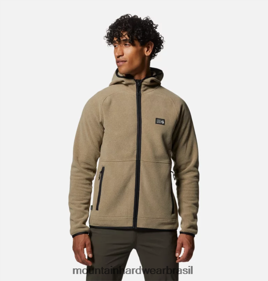 trilha poeira urze homens Mountain Hardwear moletom polartec duplo escovado com zíper completo topos AD28F6451 trilha poeira urze homens Mountain Hardwear moletom polartec duplo escovado com zíper completo topos AD28F6451