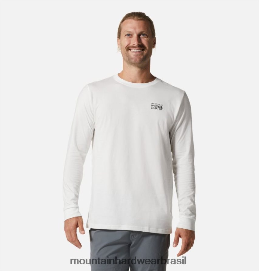 banco de neblina homens Mountain Hardwear logotipo mhw em uma caixa de manga comprida topos AD28F6342 banco de neblina homens Mountain Hardwear logotipo mhw em uma caixa de manga comprida topos AD28F6342