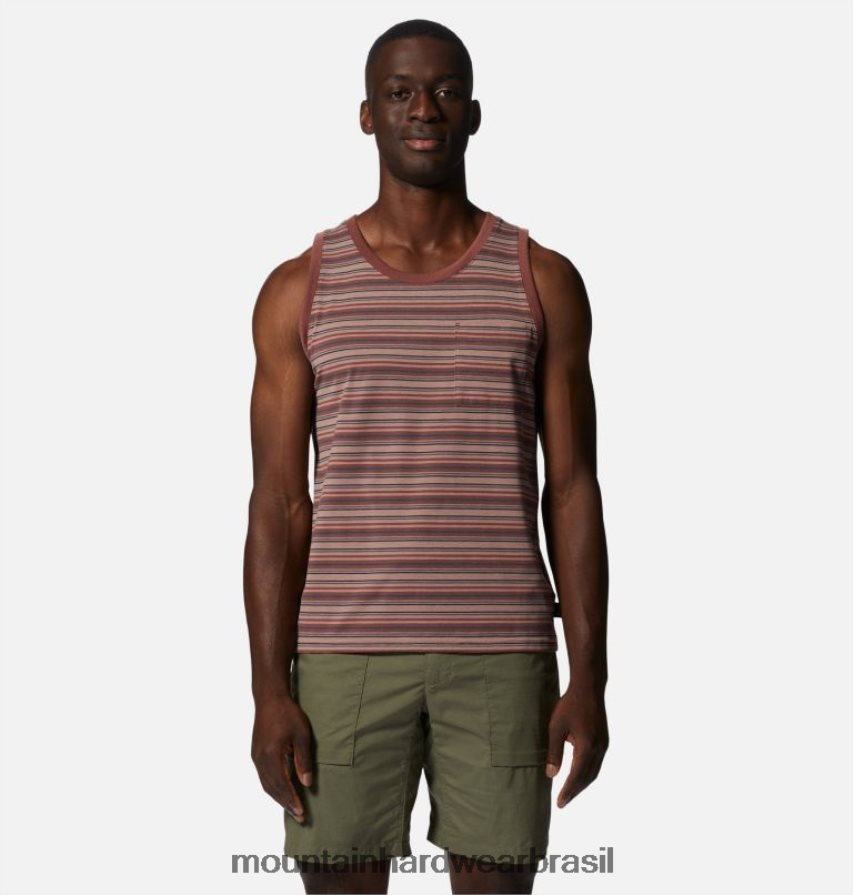 terra argilosa homens Mountain Hardwear tanque de baixa exposição topos AD28F686 terra argilosa homens Mountain Hardwear tanque de baixa exposição topos AD28F686